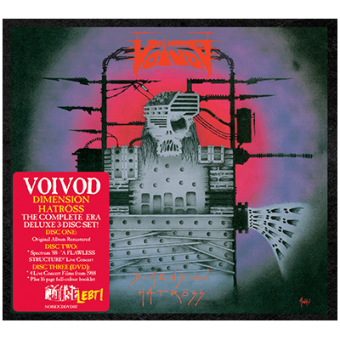 VOIVOD Dimension Hatross 2CD+DVD DELUXE EXPANDED EDITION DIGIPAK [CD]